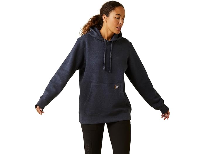 () AAbg fB[X [o[ XyA[ u[fB Ariat women Ariat Rebar Superior Hoodie Navy Heather