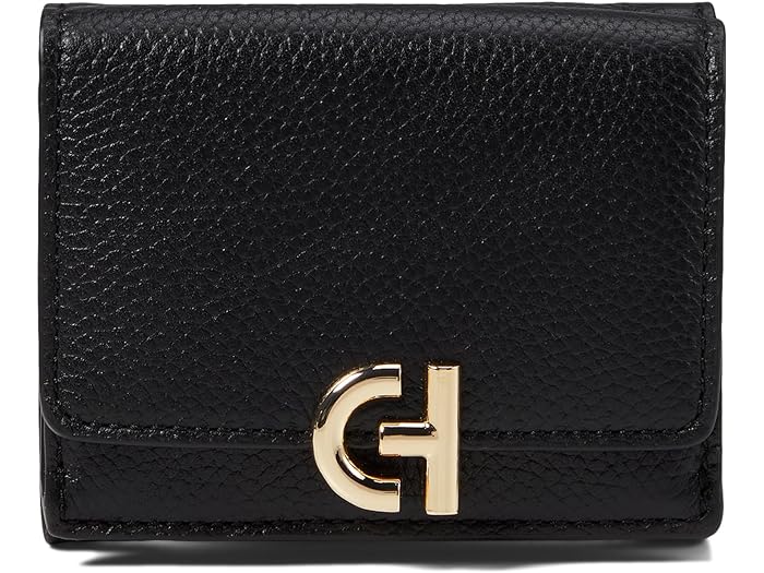 (取寄) コールハーン レディース エッセンシャル トリフォールド ウォレット Cole Haan women Cole Haan Essential Trifold Wallet Black