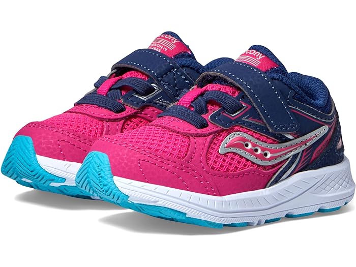 (取寄) サッカニー キッズ ガールズ コーヒージョン 14 A/C (トドラー) Saucony Kids girls Saucony Kids Cohesion 14 A/C (Toddler) Pink/Navy