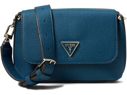 (取寄) ゲス レディース メリディアン フラップ ショルダー バッグ GUESS women GUESS Meridian Flap Shoulder Bag Petrol