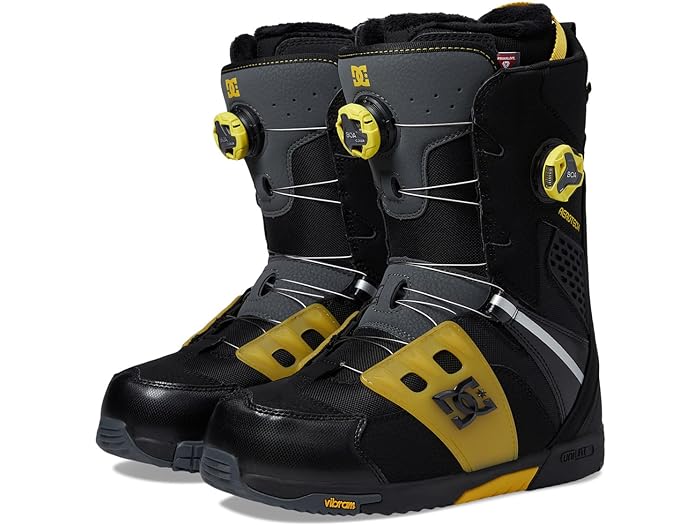 (取寄) DC メンズ ファントム スノーボード ブーツ DC men DC Phantom Snowboard Boots Black/Yellow