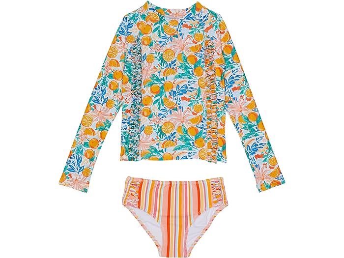 () V[tH[ LbY K[Y VGi O X[u T[t Zbg (Ct@g/gh[/g LbY) Seafolly Kids girls Seafolly Kids Sienna Long Sleeve Surf Set (Infant/Toddler/Little Kids) Sienna