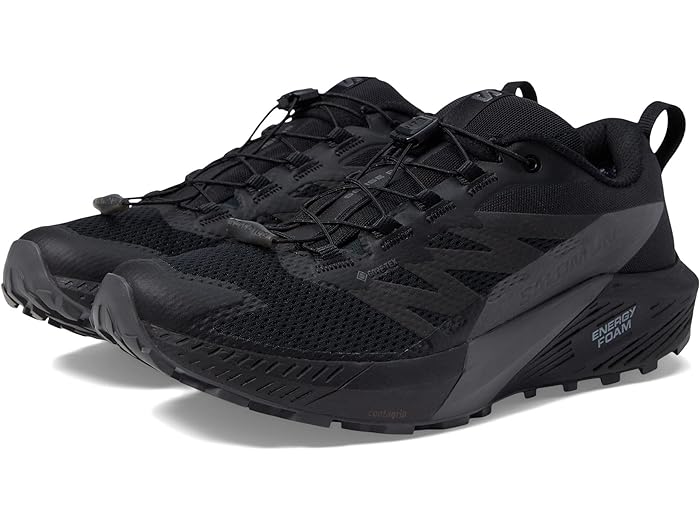 ()    饤 5 -ƥå Salomon men Salomon Sense Ride 5 GORE-TEX Black Magnet Black