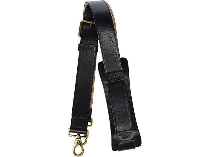 (取寄) ボスカ メンズ ドルチェ オール レザー ショルダー ストラップ Bosca men Dolce All Leather Shoulder Strap Black