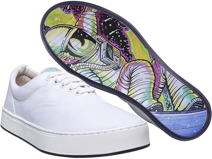 (取寄) マカエ メンズ オリジナル キャンバス レース-アップ MaCae men MaCae Original Canvas Lace-Up White/Cosmic Snowboarder