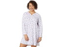 (取寄) カレン ノイバーガー レディース プラス サイズ フローラル ロング スリーブ ナイトシャツ Karen Neuburger women Karen Neuburger Plus Size Floral Long Sleeve Nightshirt Wildflower Burst