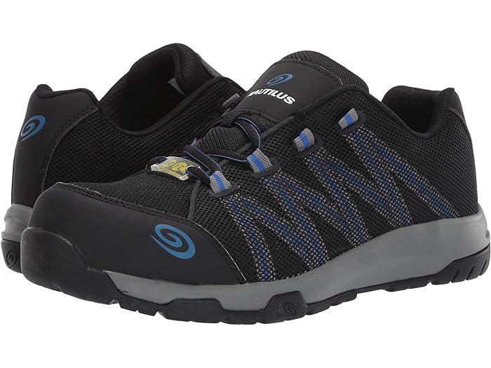 (取寄) ノーチラス セーフティ フットウェア メンズ N1345 カーボン ナノファイバー セーフティー トゥ SD Nautilus Safety Footwear men Nautilus Safety Footwear N1345 Carbon Nanofiber Safety Toe SD Black