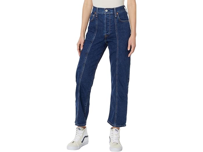 () [oCX EBY fB[X uP[W Xg[g V[ Levi's Womens women Levi's Womens Ribcage Straight Seamed Zero To Sixty