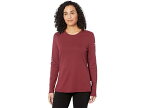 (取寄) ウルヴァリン レディース ファイアー レジスタント ロング スリーブ ティー シャツ Wolverine women Wolverine Fire Resistant Long Sleeve Tee Shirt Cranberry Heather