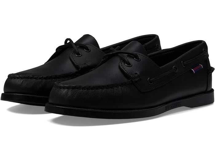 () ZoS Y hbNTCh |[gh Sebago men Sebago Dockside Portland Total Black