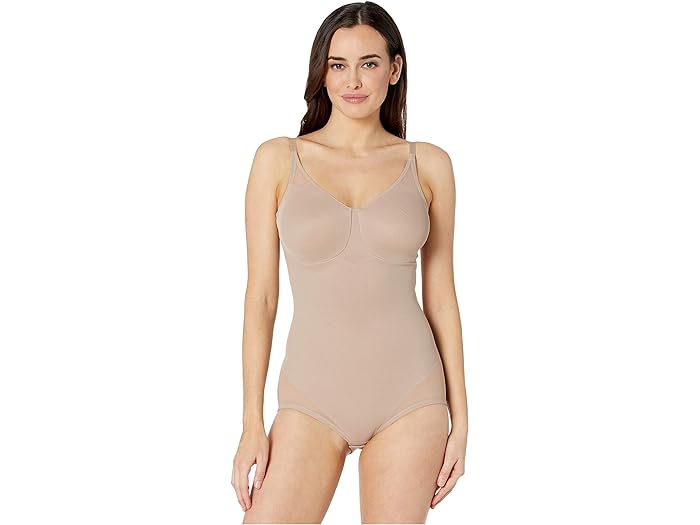 () ߥ饯륹 ץ ǥ ȥ ե   ԥ ܥǥ֥꡼ե 2783 Miraclesuit Shapewear women Miraclesuit Shapewear Extra Firm Sexy Sheer Shaping Bodybriefer 2783 Stucco