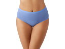 () R[ fB[X A_[XeCeBh Rbg u[t Wacoal women Wacoal Understated Cotton Brief Blue Hydrangea