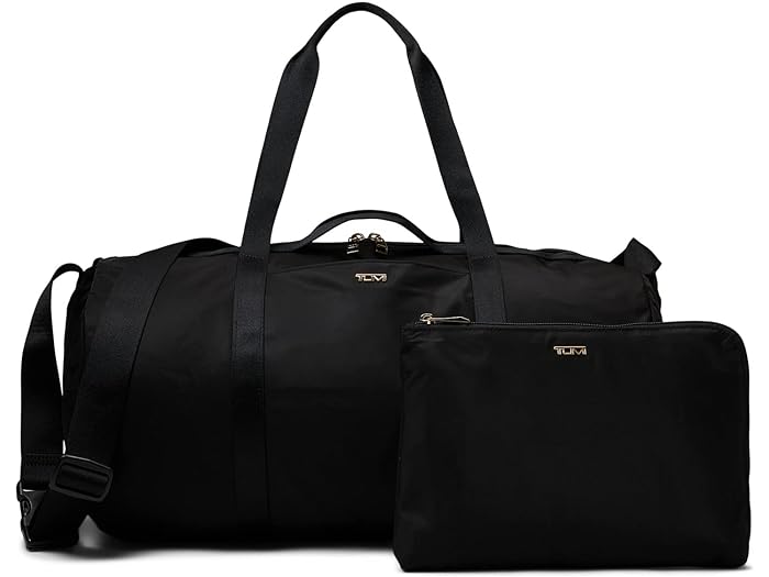 voyage (取寄) トゥミ ボヤジュール ジャスト イン ケース ダッフル Tumi Tumi Voyageur Just In Case Duffel Black/Gold