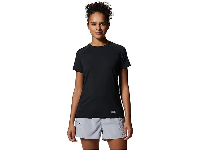 () }Een[hEFA fB[X N[^[ CN V[g X[u Mountain Hardwear women Mountain Hardwear Crater Lake Short Sleeve Black