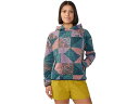 () }Een[hEFA fB[X mxeB }CN` u[fB Mountain Hardwear women Mountain Hardwear Novelty Microchill Hoodie Dark Quartz Quilt Print