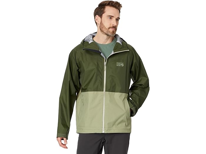() ޥƥϡɥ  å 㥱å Mountain Hardwear men Mountain Hardwear Threshold Jacket Mantis Green/Surplus Green