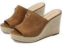 楽天ジェットラグ楽天市場店（取寄） コーチ レディース グロリア スエード ウェッジ COACH women COACH Gloria Suede Wedge Coconut