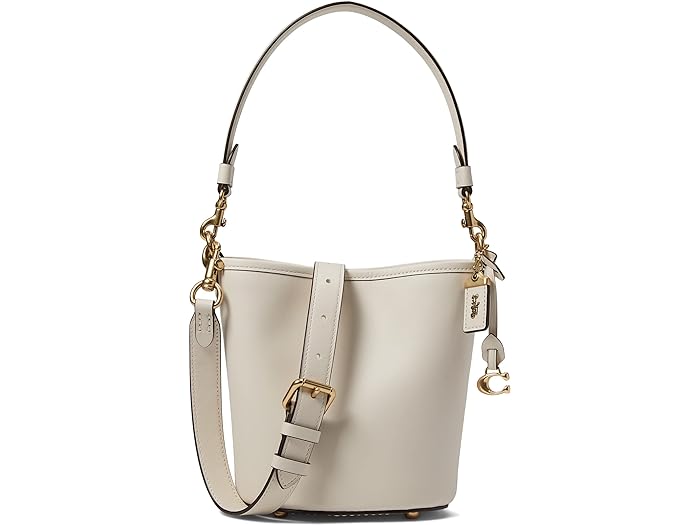 ()  ǥ ֥쥶 쥶  Хå Хå 16 COACH women COACH Glovetanned Leather Dakota Bucket Bag 16 Chalk