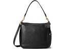 (取寄) コーチ レディース ソフト ペブル レザー ケーリー ショルダー バッグ COACH women COACH Soft Pebble Leather Cary Shoulder Bag Black