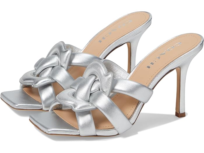 コーチ (取寄) コーチ レディース ケリー サンダル COACH women COACH Kellie Sandal Silver