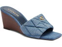 楽天ジェットラグ楽天市場店（取寄） コーチ レディース エマ キルテッド デニム ウェッジ COACH women COACH Emma Quilted Denim Wedge Indigo Denim