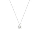 (取寄) コーチ レディース ストーン ハート ペンダント ネックレス COACH women COACH Stone Heart Pendant Necklace Crystal/Rhodium