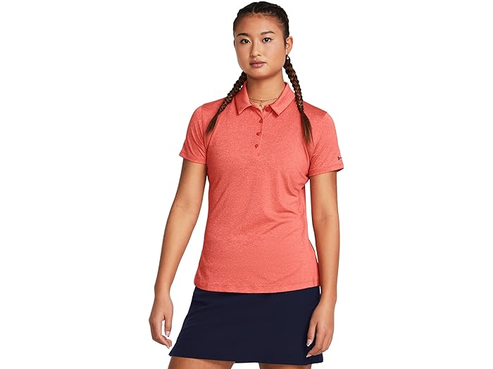 () A_[A[}[ fB[X vCIt V[g X[u | Under Armour women Under Armour Playoff Short Sleeve Polo Red Solstice/Coho/Midnight Navy