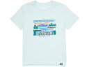 (取寄) エルエルビーン キッズ オーガニック ショート スリーブ ティー (リトル キッズ) L.L.Bean kids L.L.Bean Organic Short Sleeve Tee (Little Kids) Blue Haze Logo