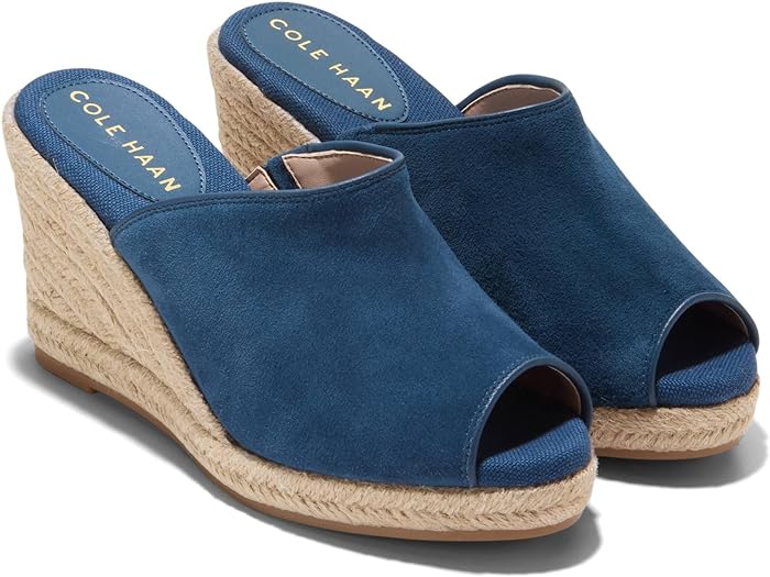 コールハーン (取寄) コールハーン レディース クラウドフィール サウスクレスト ミュール Cole Haan women Cole Haan Cloudfeel Southcrest Mule Blue Wing Teal Suede