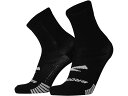 () ubNX S[Xg Cg N[ \bNX 2-pbN Brooks Brooks Ghost Lite Crew Socks 2-Pack Black