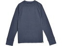 (取寄) エルエルビーン キッズ アンシュリンカブル ミニ ワッフル ロング スリーブ (リトル キッズ) L.L.Bean kids L.L.Bean Unshrinkable Mini Waffle Long Sleeve (Little Kids) Carbon Navy