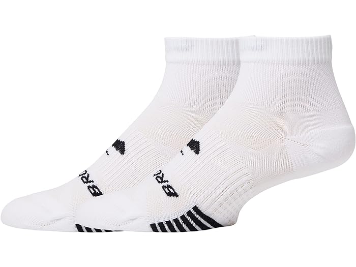 (取寄) ブルックス ゴースト ライト クオーター ソックス 2-パック Brooks Ghost Lite Quarter Socks 2-Pack White