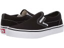 (取寄) バンズ キッズ キッズ クラシック スリッポン (リトル キッド/ビッグ キッド) Vans Kids kids Classic Slip-On (Little Kid/Big Kid) Black/True White
