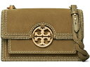 (取寄) トリーバーチ レディース ミラー スエード ステッチド フラップ ショルダー バッグ Tory Burch women Tory Burch Miller Suede ..