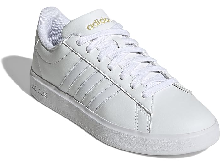 (取寄) アディダス レディース グランド コート 2.0 adidas women Grand Court 2.0 White/White/Gold Meta...
