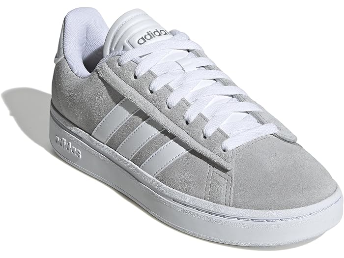 (取寄) アディダス レディース グランド コート アルファ クラウドフォーム adidas women adidas Grand Court Alpha Cloudfoam Grey/White/Silver Metallic