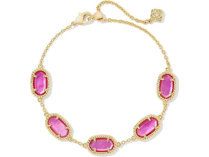 () ɥ饹å ǥ 쥤 å ե졼  ֥쥹å Kendra Scott women Kendra Scott Grayson Ridge Frame Link Bracelet Gold Azalea Illusion