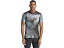 () ǥ  ƥ˥  ꡼ ץƥå ե꡼ե T- adidas men adidas Tennis US Series Printed Freelift T-Shirt Black/Semi Flash Aqua/Dash Grey