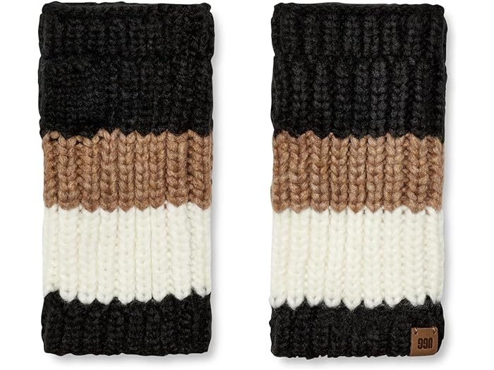 () AO fB[X `L[ tBK[X ~g UGG women UGG Chunky Fingerless Mitten Chestnut Multi