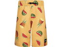 (取寄) ハーレー キッズ ボーイズ フルーツ プリント プル-オン スイム トランクス (リトル キッズ) Hurley Kids boys Hurley Kids Fruit Print Pull-On Swim Trunks (Little Kids) Tangerine