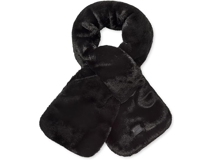 (取寄) アグ レディース フォー ファー プル スルー スカーフ UGG women UGG Faux Fur Pull Thru Scarf Black