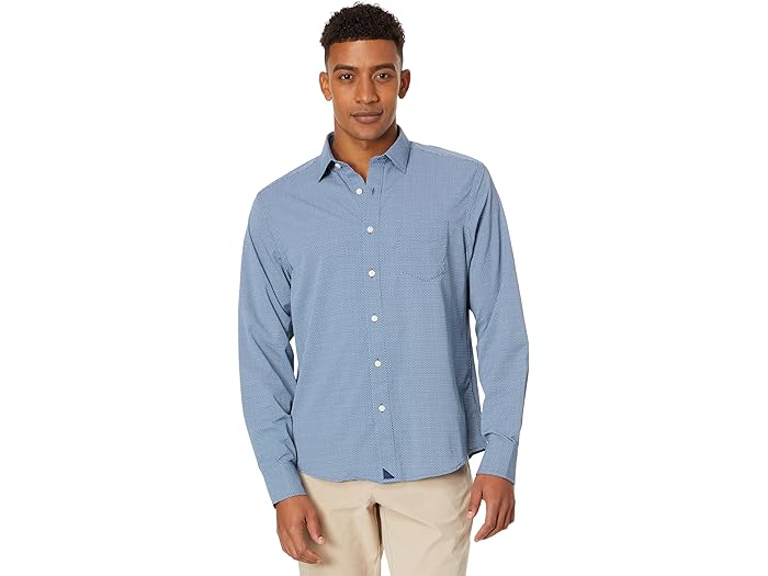 (取寄) アンタックイット メンズ リンクル-フリー パフォーマンス ベニー シャツ UNTUCKit men UNTUCKit Wrinkle-Free Performance Benny Shirt Blue