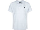 () n[[ LbY {[CY hC-tBbg | Vc (g LbY) Hurley Kids boys Hurley Kids Dri-FIT Polo Shirt (Little Kids) Pure Platinum Heather