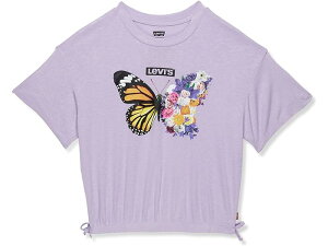 () ꡼Х å 륺 ߡ  ꡼  ȥå ƥ (ӥå å) Levi's Kids girls Levi's Kids Meet & Greet Cinched Top Tee (Big Kids) Purple Rose