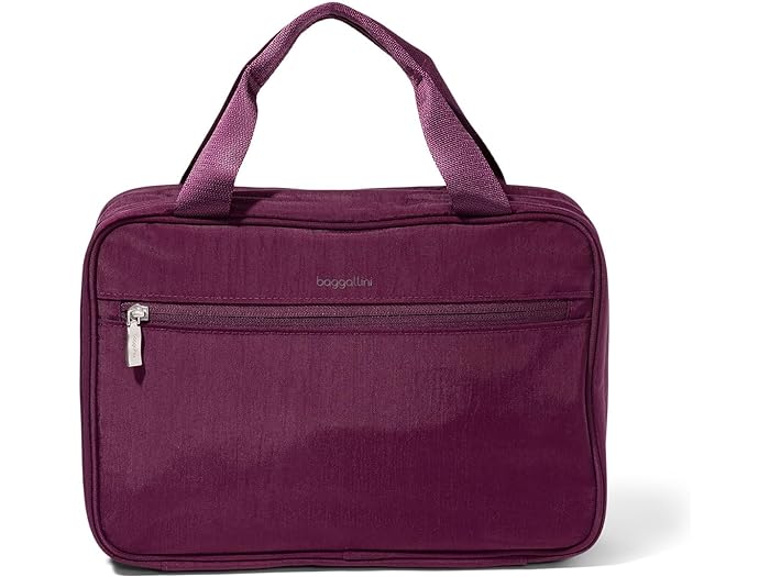 (取寄) バッガリーニ レディース ラージ ハンギング トラベル トイレタリー キット Baggallini women Baggallini Large Hanging Travel Toiletry Kit Mulberry