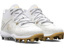 () A_[A[}[ LbY {[CY n[p[ 8 ~bh RM x[X{[ N[g (gh[/g Lbh/rbO Lbh) Under Armour Kids boys Under Armour Kids Harper 8 Mid RM Baseball Cleat (Toddler/Little Kid/Big Kid) White/White/Halo Gray