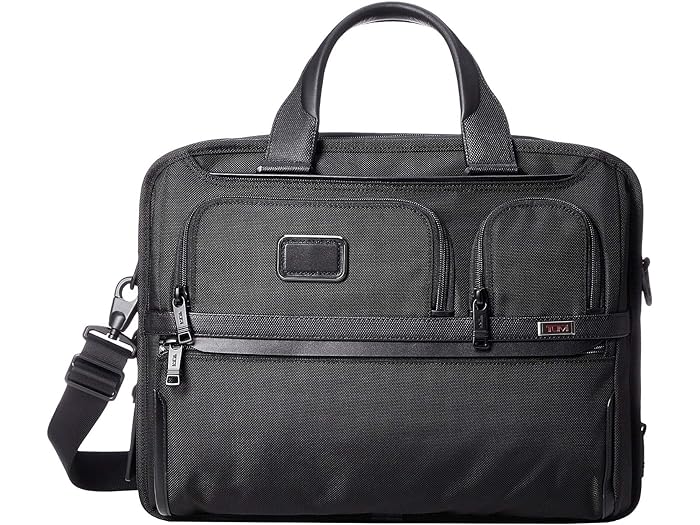 ブリーフケース (取寄) トゥミ アルファ 3 エクスパンダブル オーガナザー ラップトップ ブリーフ Tumi Tumi Alpha 3 Expandable Organizer Laptop Brief Black 1