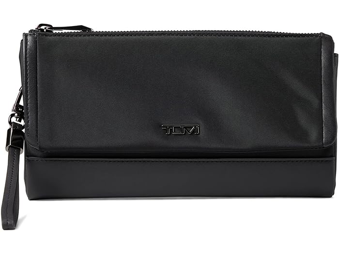 voyage (取寄) トゥミ レディース ボヤジュール トラベル ウォレット Tumi women Tumi Voyageur Travel Wallet Black/Gunmetal