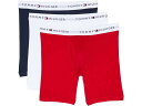 () g~[qtBK[ Y Rbg NVbNX {NT[ u[t 3-pbN Tommy Hilfiger men Tommy Hilfiger Cotton Classics Boxer Brief 3-Pack Mahogany