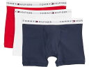 トミーヒルフィガー トランクス (取寄) トミーヒルフィガー メンズ コットン クラシックス トランクス 3-パック Tommy Hilfiger men Tommy Hilfiger Cotton Classics Trunks 3-Pack Mahogany